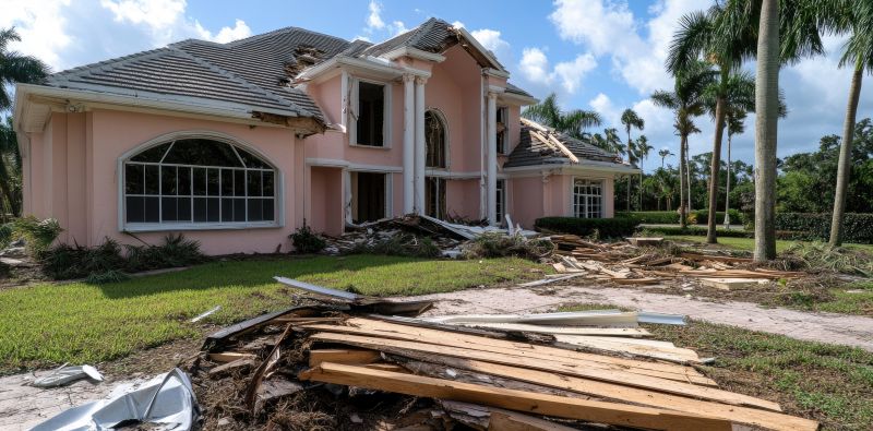 Roof Storm Damage Remediation